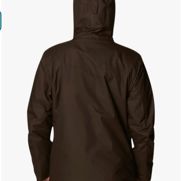 NWT Columbia Men's Tunnel Falls Interchange Jacket, 3 in 1 design, SMALL, brown - Picture 2 of 6